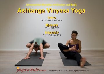 Intro - Ashtanga Vinyasa Yoga mit Marija & Christian