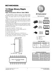 MC74HC4020A 14-Stage Binary Ripple Counter - Darlas