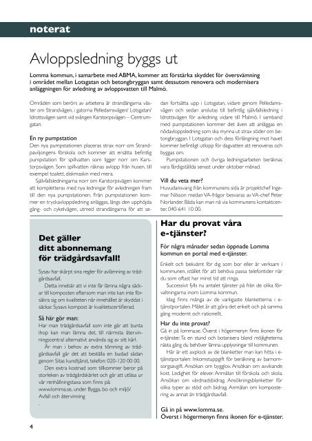 Lomma Aktuellt 2-2013.pdf - Lomma kommun