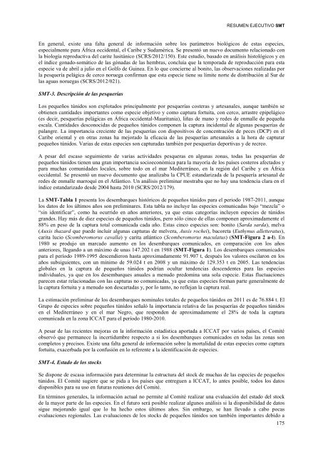 INFORME del perÃ­odo bienal, 2012-13 IÂª PARTE (2012) - Vol ... - Iccat