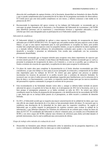 INFORME del perÃ­odo bienal, 2012-13 IÂª PARTE (2012) - Vol ... - Iccat