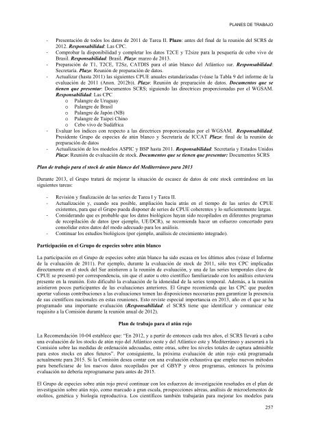 INFORME del perÃ­odo bienal, 2012-13 IÂª PARTE (2012) - Vol ... - Iccat