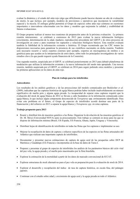 INFORME del perÃ­odo bienal, 2012-13 IÂª PARTE (2012) - Vol ... - Iccat