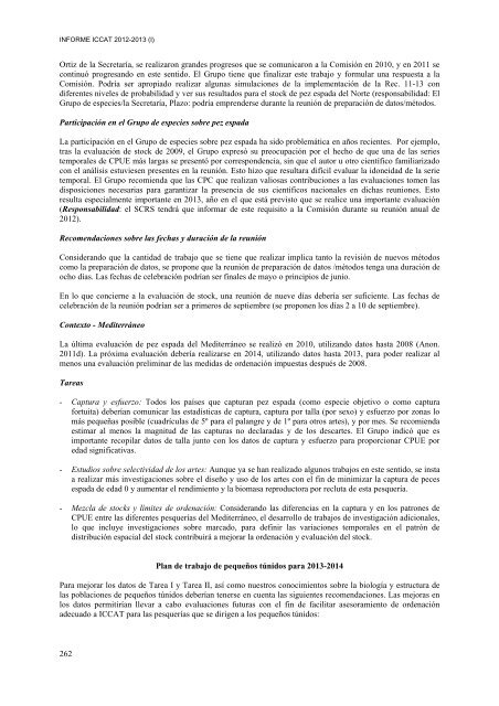 INFORME del perÃ­odo bienal, 2012-13 IÂª PARTE (2012) - Vol ... - Iccat