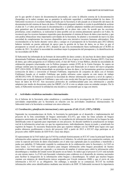 INFORME del perÃ­odo bienal, 2012-13 IÂª PARTE (2012) - Vol ... - Iccat