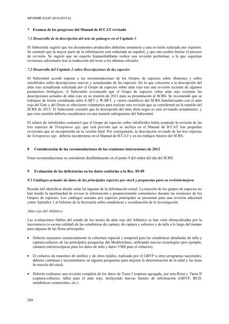 INFORME del perÃ­odo bienal, 2012-13 IÂª PARTE (2012) - Vol ... - Iccat