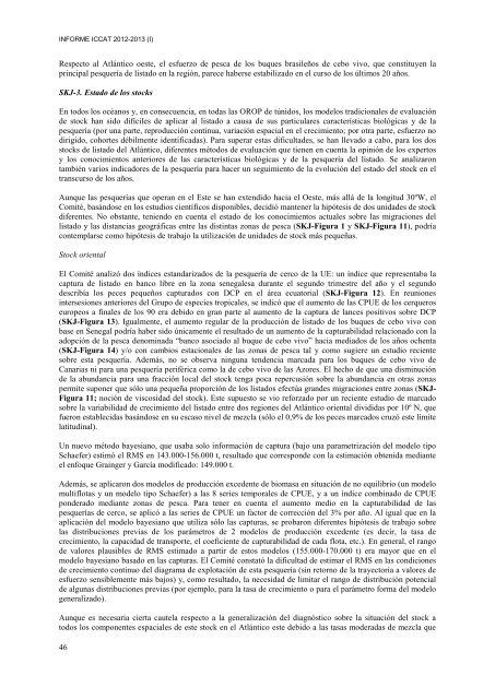 INFORME del perÃ­odo bienal, 2012-13 IÂª PARTE (2012) - Vol ... - Iccat