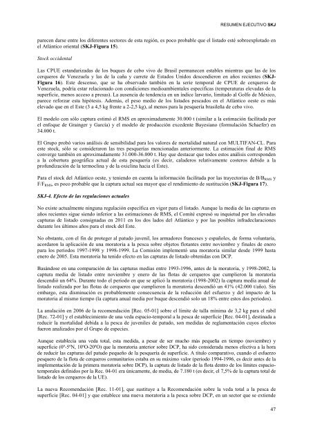 INFORME del perÃ­odo bienal, 2012-13 IÂª PARTE (2012) - Vol ... - Iccat