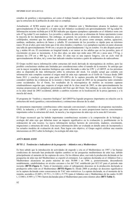 INFORME del perÃ­odo bienal, 2012-13 IÂª PARTE (2012) - Vol ... - Iccat