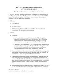 (CPP) 11-001-FAR 1.602-3 - Home Page 409th Contracting Support ...