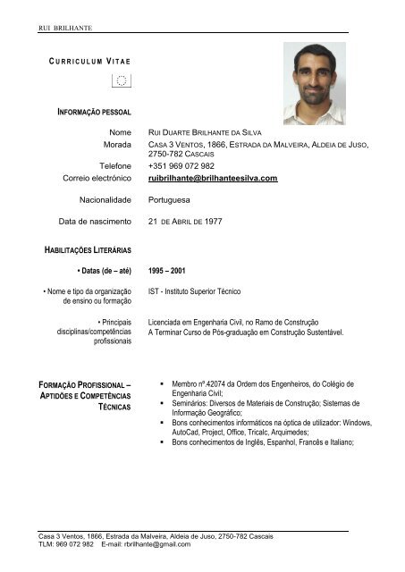 CURRICULUM VITAE - Gesventure