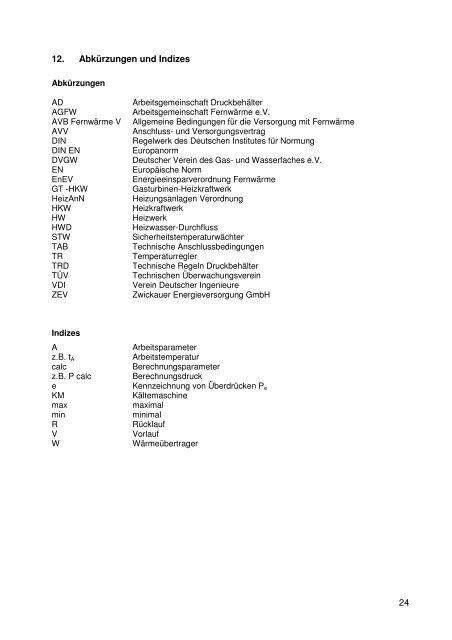 Technische Anschlussbedingungen fÃ¼r den Anschluss an das ...