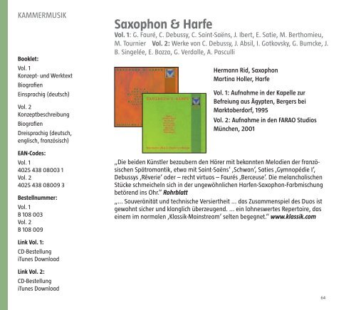 als PDF öffnen - bei FARAO classics