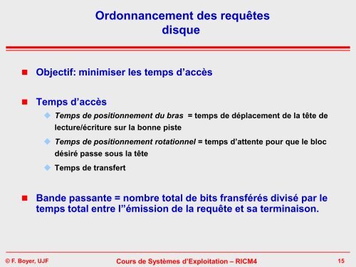 Gestion de mÃ©moire secondaire - Sardes