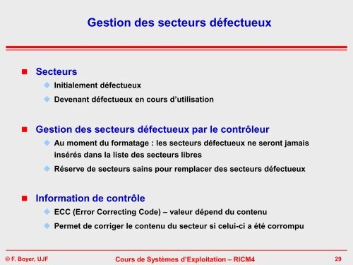 Gestion de mÃ©moire secondaire - Sardes