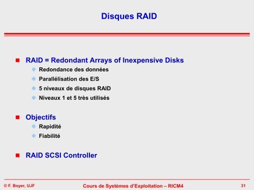 Gestion de mÃ©moire secondaire - Sardes