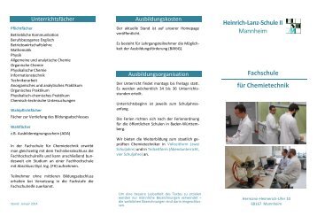 Flyer CTA - Heinrich-Lanz-Schule II