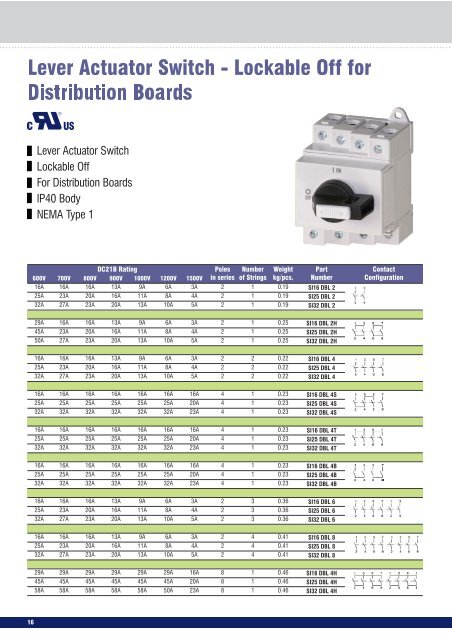 IMO Solar Isolator Range Brochure