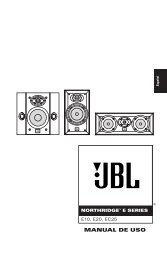 MANUAL DE USO - JBL