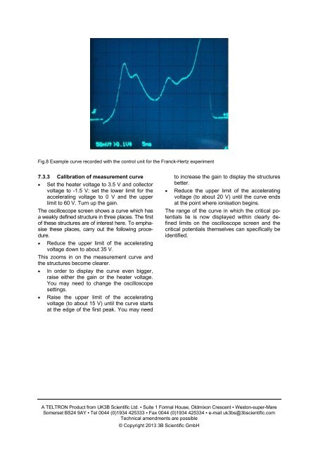 3B SCIENTIFIC® PHYSICS - American 3B Scientific