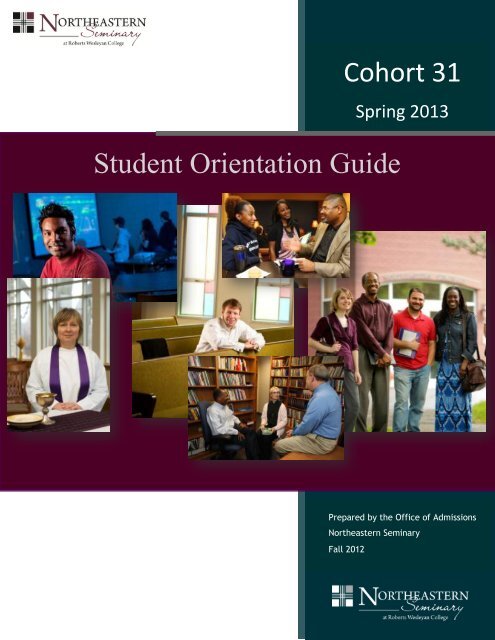 Student Orientation Guide - Northeastern Seminary
