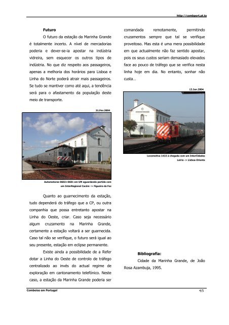 Linha do Oeste - Comboios em Portugal