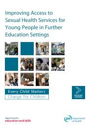 Improving Access to Sexual Health Services - Dorset HealthCare