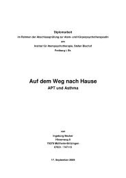 Auf dem Weg nach Hause APT und Asthma - Institut für Atem ...