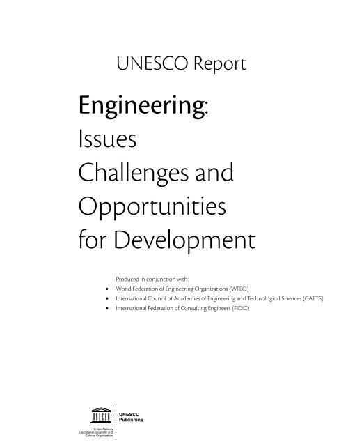 Engineering: issues, challenges and opportunities for development ...