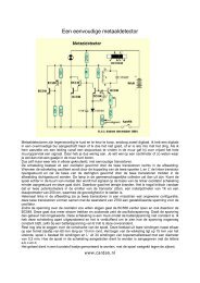 Metaaldetector met spoelresonantie - Cardan.nl