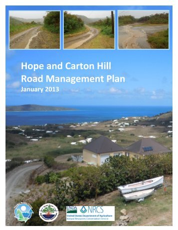 Hope and Carton Hill Road Management Plan - Horsley Witten Group