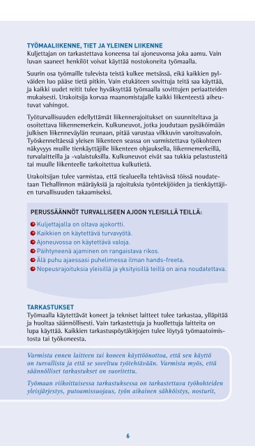 Tervetuloa töihin Fingridin turvallisille työmaille
