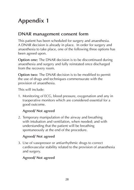 Do Not Attempt Resuscitation (DNAR) Decisions in the ... - aagbi