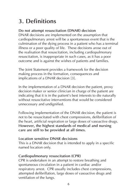 Do Not Attempt Resuscitation (DNAR) Decisions in the ... - aagbi