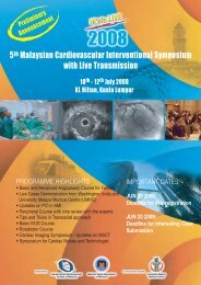MyLive Program - National Heart Association of Malaysia