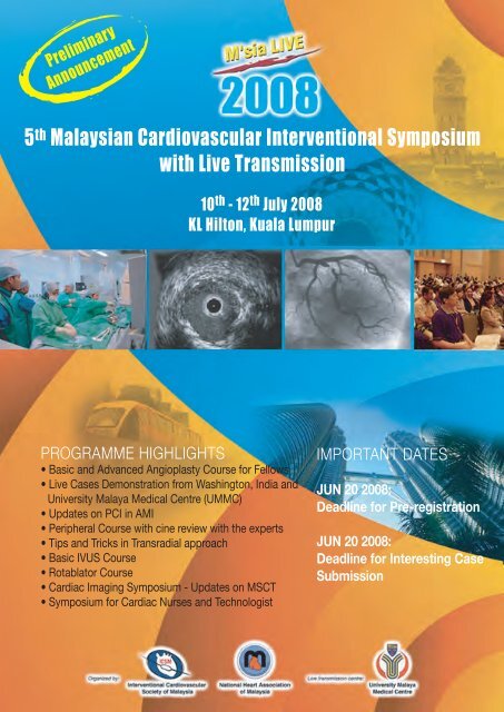 Mylive Program National Heart Association Of Malaysia