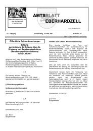 Einladung zum Schulfest 2007 unter dem Motto â€žBunt ... - Eberhardzell