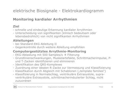 Diagnostische Gerätetechnik - Fakultät Elektrotechnik und ...