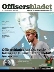 Last ned som PDF her - Offisersbladet