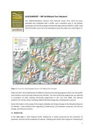 Reservat da Biosfera Val Mustair-Parc Naziunal - Unesco