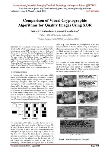 Comparison of Visual Cryptographic Algorithms for Quality Images ...