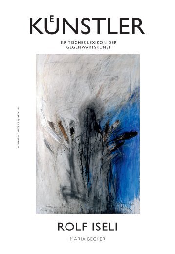 Rolf iseli - Zeit Kunstverlag