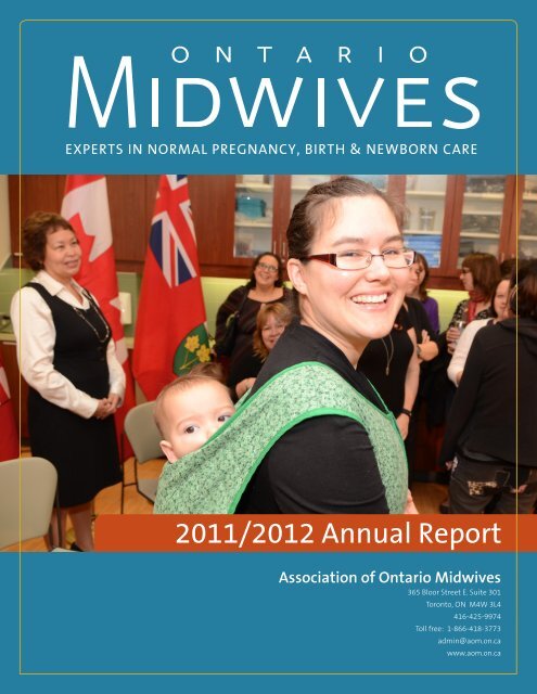 11 12 Annual Report Association Of Ontario Midwives