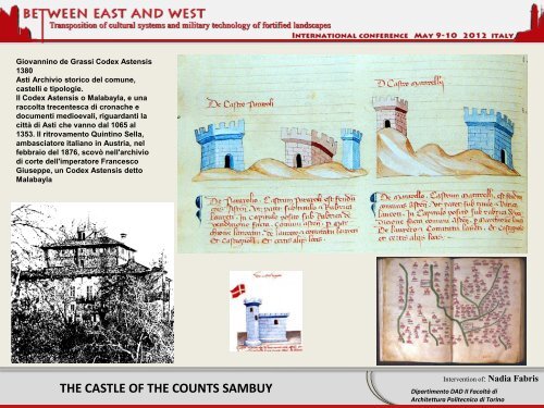 the castle of the counts sambuy