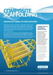 Composite Scaffolding brochure - Stork Technical Services