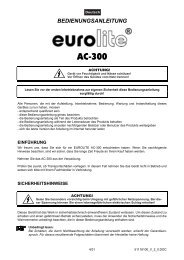 EUROLITE AC-300 User Manual