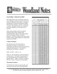 Log Scaling â Ontario Log Rule - Ontario woodlot.com