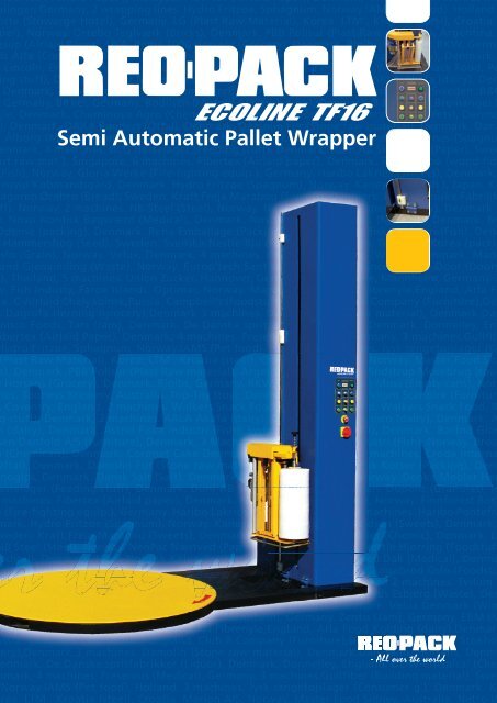Semi automatic Pallet Wrapper - REO-PACK