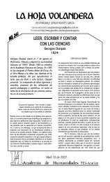 leer, escribir y contar con las ciencias - lahojavolandera.com.mx