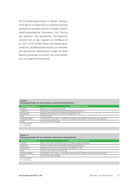 Training zur Sturzprävention - BfU